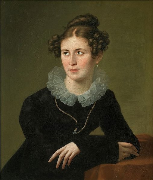 File:Portret młodej damy - Józef Oleszkiewicz.jpg